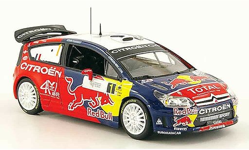 Citroen C4 WRC 2008 1/43 Norev no.1 loeb elena tour de corse miniature