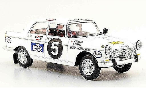 Peugeot 404 Berline 1/43 Norev no.5 east african safari rallye 1967 miniature