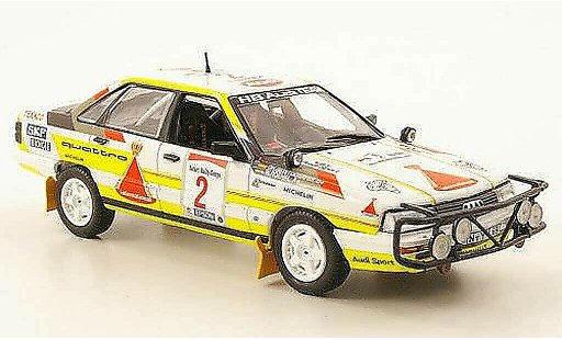 Audi 200 quattro course 1/43 Norev No.2 Safari Rally Kenya 1987 miniature