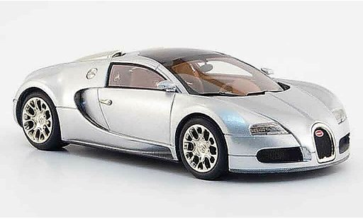 Bugatti Veyron coupe 1/43 Look Smart 16.4 grise metallisee 2008 miniature