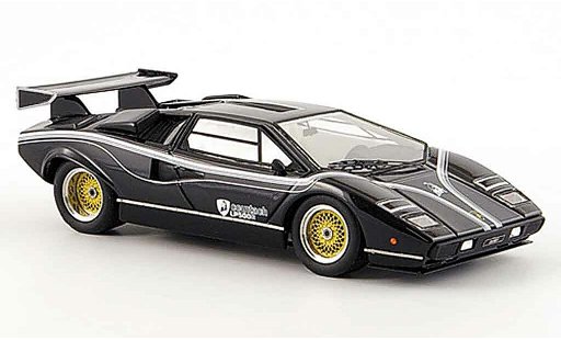 Lamborghini Countach LP 500 1/43 Look Smart r noire miniature