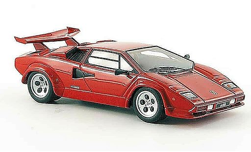 Lamborghini Countach LP 500 1/43 Look Smart s rouge 1982 miniature