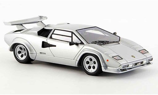 Lamborghini Countach LP 500 1/43 Look Smart s grise metallisee 1982 miniature