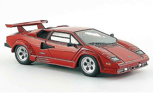 Lamborghini Countach 5000 Quattrovalvole 1/43 Look Smart rouge us version miniature