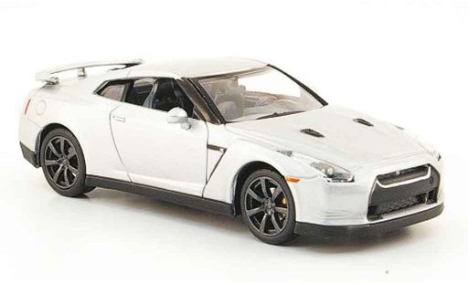 Nissan Skyline R35 1/43 Yat Ming GT R grise metallisee 2009 miniature