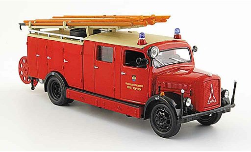 Magirus SLG Base 1/43 Yat Ming S 3000 Freiwillige pompier Stadt Neu Ulm 1941 miniature