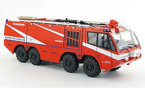 Magirus X8 Base 1/43 Schuco Iveco Super Dragon Flugfeld Loschfahrzeug miniature