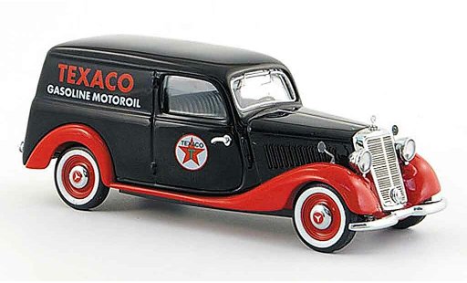 Mercedes 170 Base 1/43 Schuco V fourgon Texaco noire rouge miniature