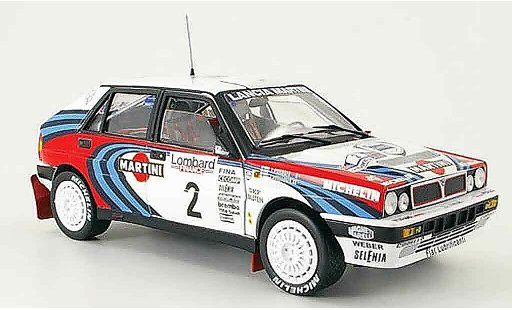 Lancia Delta HF Integrale 1/18 Sun Star 16v no.2 martini rallye gb 1991 miniature