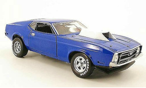 Ford Mustang Pro Stock 1/18 Sun Star bleu miniature