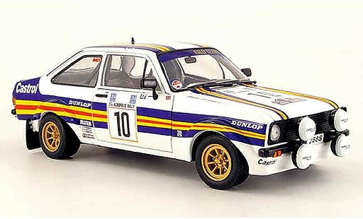 Ford Escort RS 1/18 Sun Star no.10 rothmans rallye akropolis 1980 miniature