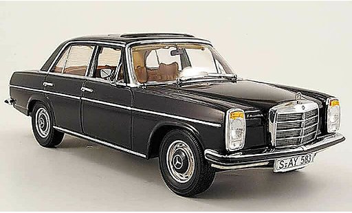 Mercedes Strich Base 1/18 Sun Star 8 (w 115) noire limousine 1968 miniature