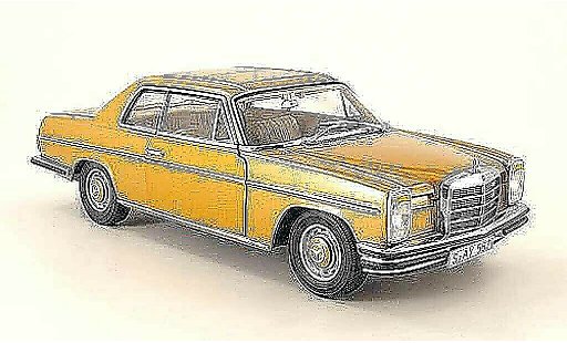 Mercedes 280 1968 1/18 Sun Star 8 coupe or miniature