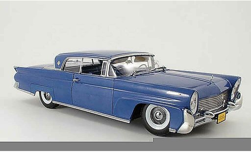 Lincoln Continental 1958 1/18 Sun Star mark iii hard top bleu miniature