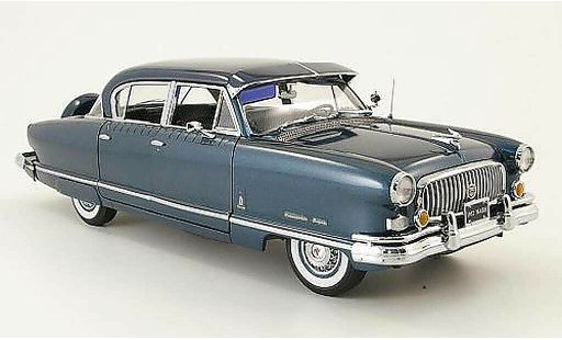 Nash Ambassador Airflyte 1/18 Sun Star bleu 1952 miniature
