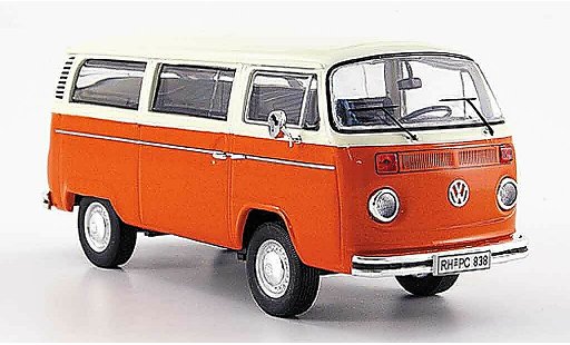 Volkswagen Combi B 1/43 Premium Cls t 2 b bus l orange blanche miniature