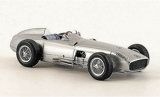 Mercedes W 196 Base 1/43 Premium ClassiXXs Monoposto grise miniature