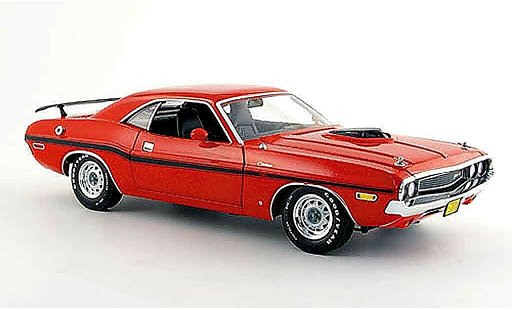 Dodge Challenger 1970 1/18 Greenlight r t 426 hemi rouge noire miniature