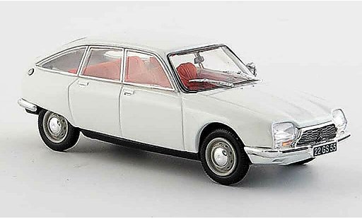 Citroen GS Berline 1/43 Norev creme blanche 1971 miniature
