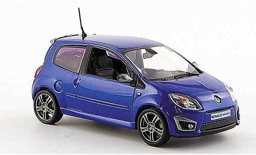 Renault Twingo RS 1/43 Norev bleu 2008 miniature