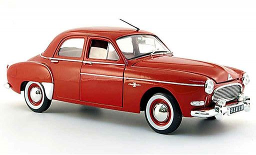 Renault Fregate Base 1/18 Solido rouge 1959 miniature
