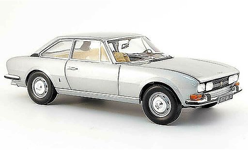 Peugeot 504 coupe 1/18 Norev grise 1971 miniature