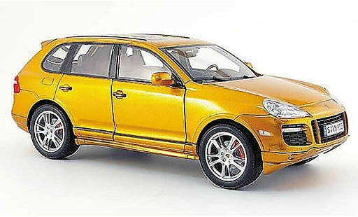 Porsche Cayenne GTS 1/18 Norev orange 2008 miniature