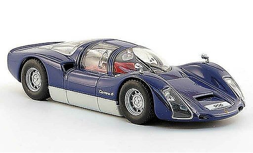 Porsche 906 1965 1/43 Solido Carrera 6 bleu miniature