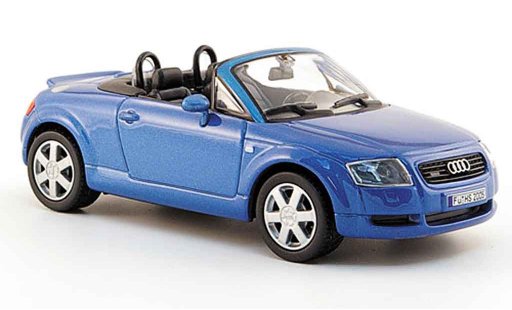 Audi TT roadster 1/43 Solido 8N bleu 2004 miniature