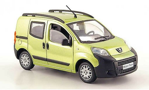 Peugeot Bipper Tepee 1/43 Solido verte 2008 miniature