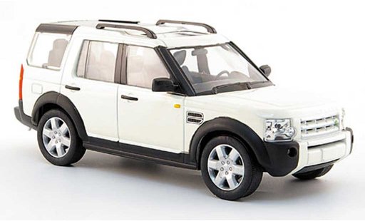 Land Rover Discovery Base 1/43 Solido 3 blanche/noire 2004 miniature