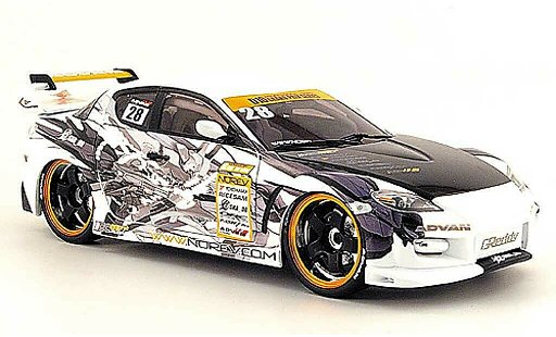 Mazda RX8 Base 1/18 Norev racing miniature