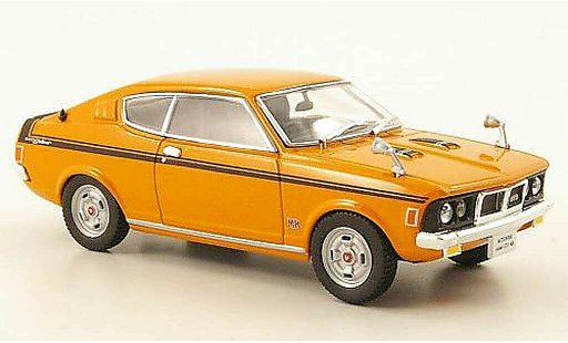 Mitsubishi Colt GTO 1/43 Norev MR galant orange 1970 miniature