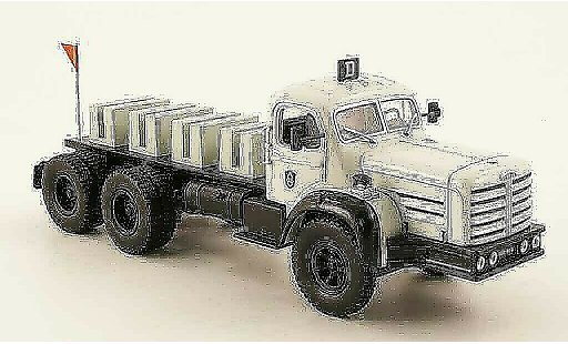 Berliet T100 camion 1/43 Norev TBO grise 1957 miniature
