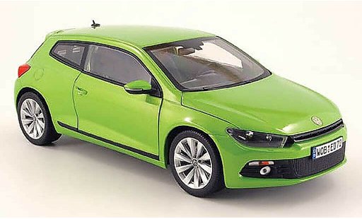 Volkswagen Scirocco Base 1/18 Norev iii 2.0 tsi verte 2008 miniature