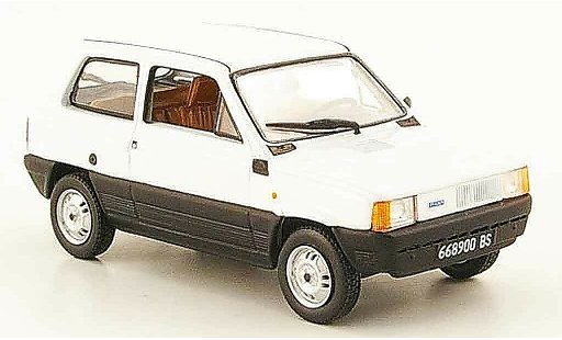 Fiat Panda Base 1/43 Norev blanche 1981 miniature