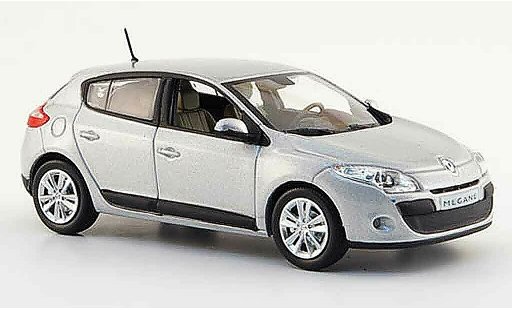 Renault Megane Base 1/43 Norev 5 turig grise 2009 miniature