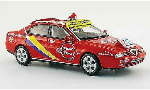 Alfa Romeo 166 berlina 1/43 Norev direction de course tour de france 2002 miniature
