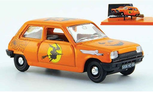 Renault 5 Base 1/43 Norev orange halloween 1972 miniature