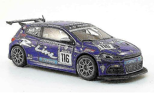 Volkswagen Scirocco R 1/43 Norev gt 24 no.116 line 24h nurburgring 2008 miniature