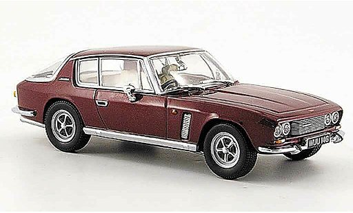 Jensen MK1 Base 1/43 Oxford Interceptor rouge miniature