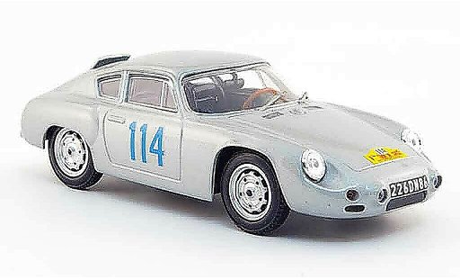 Porsche Abarth Base 1/43 Best No.114 Burchet Mairesse Tour de Corse 1960 miniature