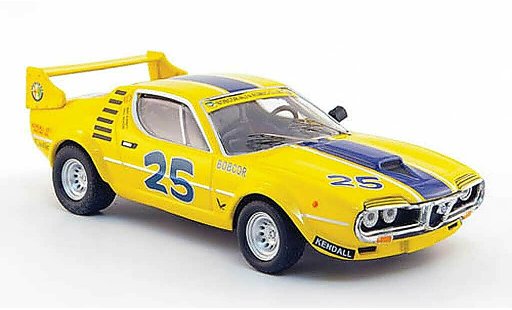 Alfa Romeo Montreal corsa 1/43 M4 No. 25 Everett/Nichter 6h Watkins Glen 1974 miniature