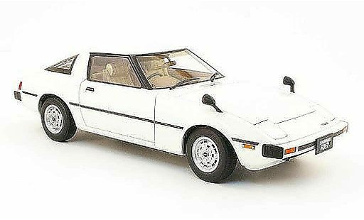 Mazda RX7 1978 1/18 Autoart savanna (sa) blanche miniature