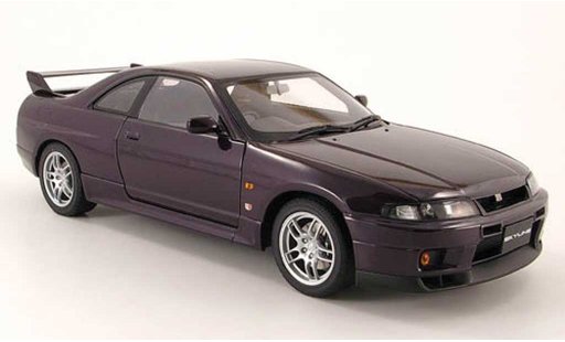 Nissan Skyline R33 1/18 Autoart gt-r v-spec lilas 1997 miniature