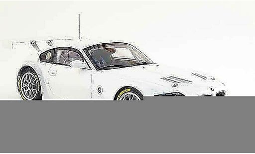 Bmw Z4 course 1/18 Autoart E85 race car coupe plain body blanche 2007 miniature