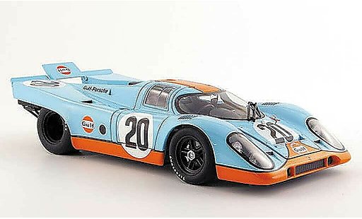 Porsche 917 1971 1/18 Autoart k no.20 gulf steve mcqueen 24h le mans miniature