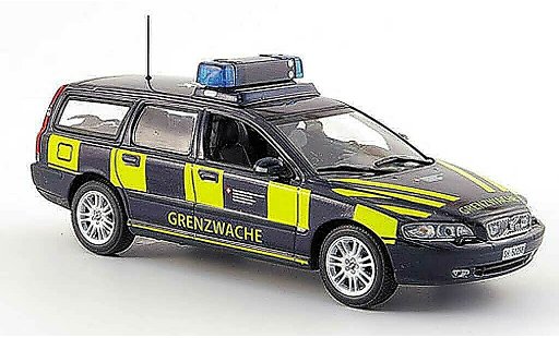 Volvo V70 Base 1/43 Minichamps Break Grenzwache Schweizer Zoll miniature