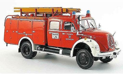 Magirus TLF 16 Merkur 1/43 Minichamps A pompier Bayreuth 1957 miniature