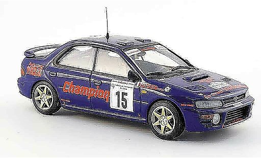 Subaru Impreza Base 1/43 Trofeu 4x4 no.15 dritter platz tour de corse 1996 miniature